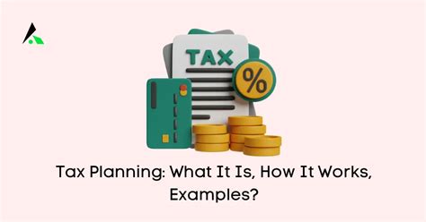 Tax Planning: What It Is, How It Works, Examples .